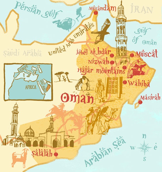 Map by Clare Nicholas