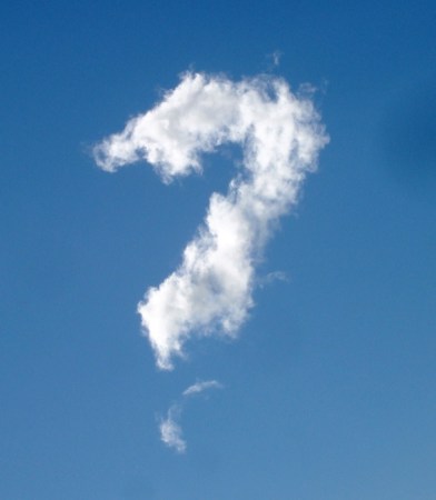 Question mark cloud from the CAS gallery at http://bit.ly/13jDtn4